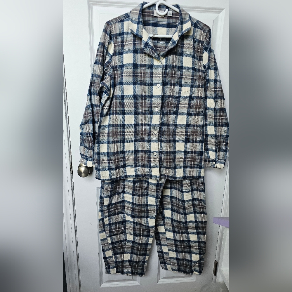 LLBean Women's Scotch Plaid Flannel Pajama Set
